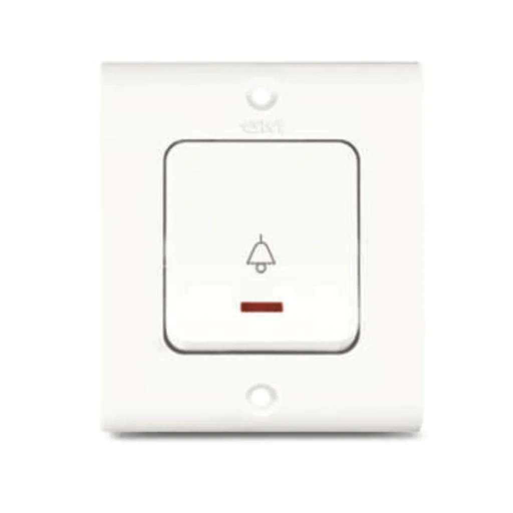 GM G-HOME VEDA Gama 6A GAMA Bell Push Switch with Indicator – GM8054