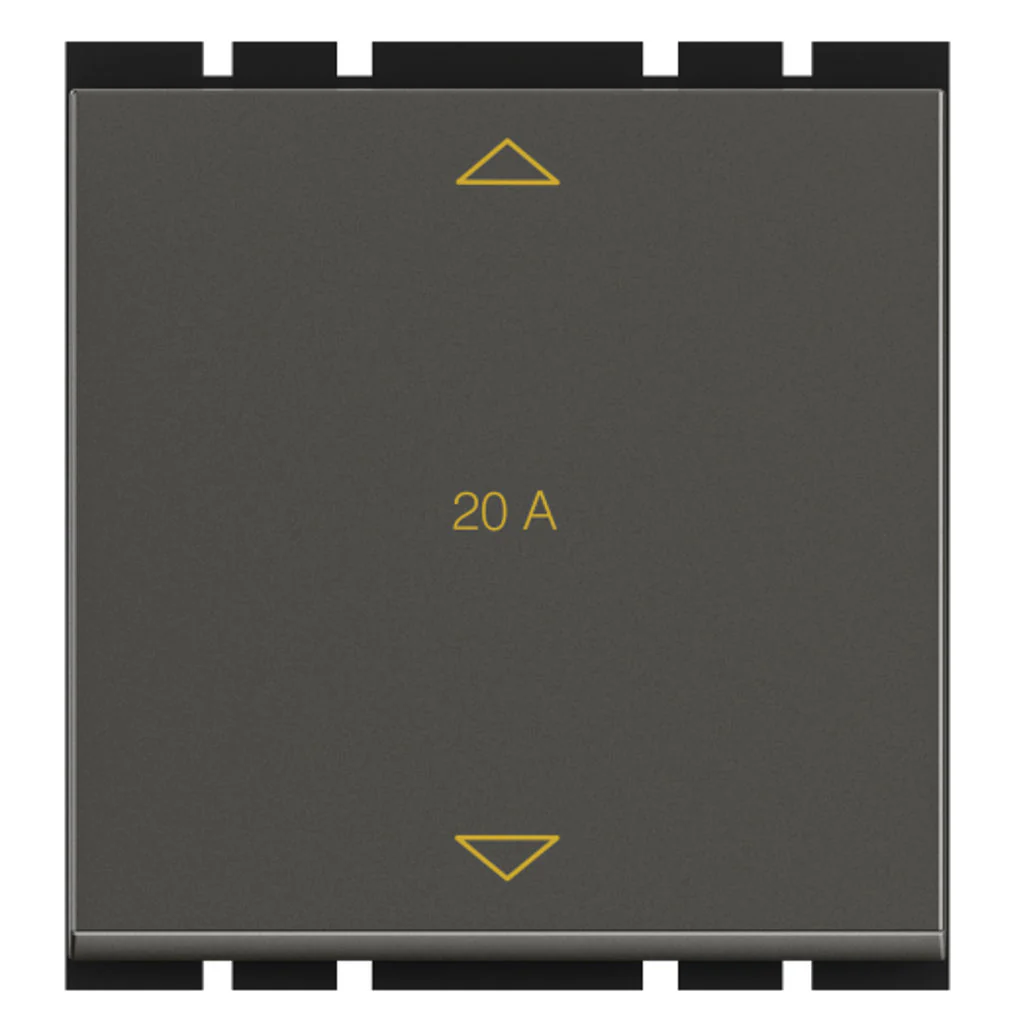 GM G-Ten Ace 20A 2 Way Switch 2 Module Graphite Magnesia AC 2 016
