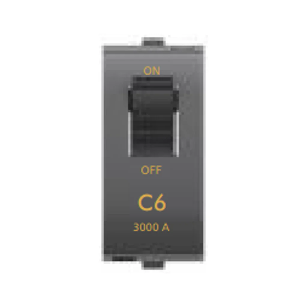 Goldmedal Nixon 3000A 1 Module Single Pole C6 MCB 101477