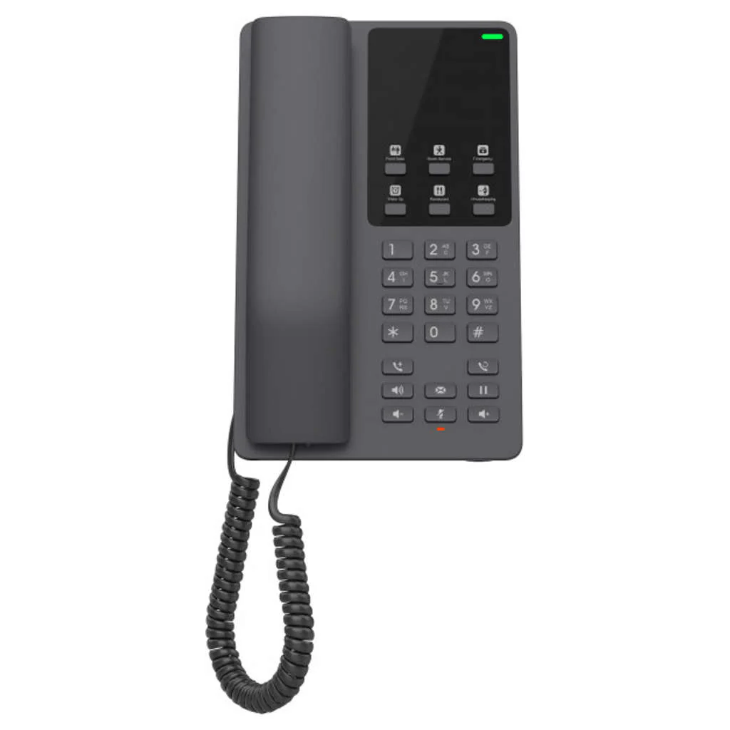 Grandstream Compact Hotel IP Phone Black GHP621