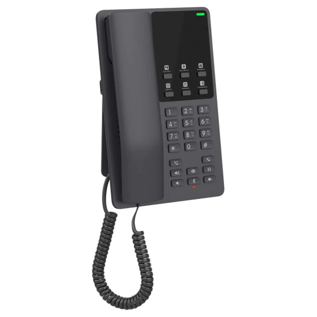 Grandstream Compact Hotel IP Phone Black GHP621 - Image 2