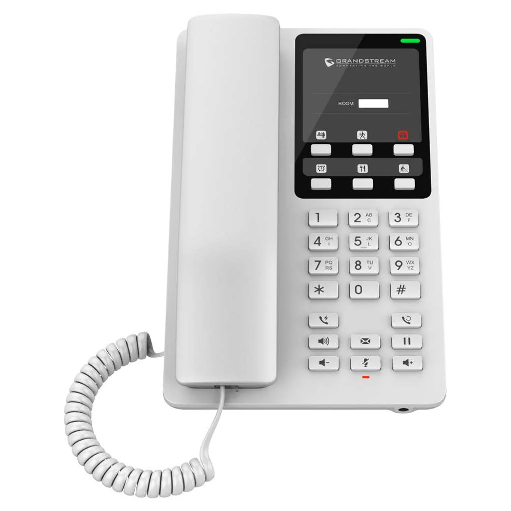 Grandstream Compact Hotel IP Phone White GHP620W