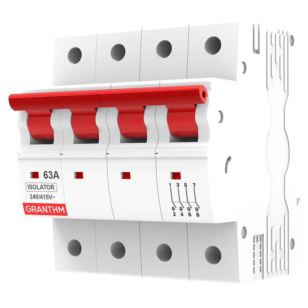 Granthm Connect Series Four Pole Isolator 40 Amps GMC 6008