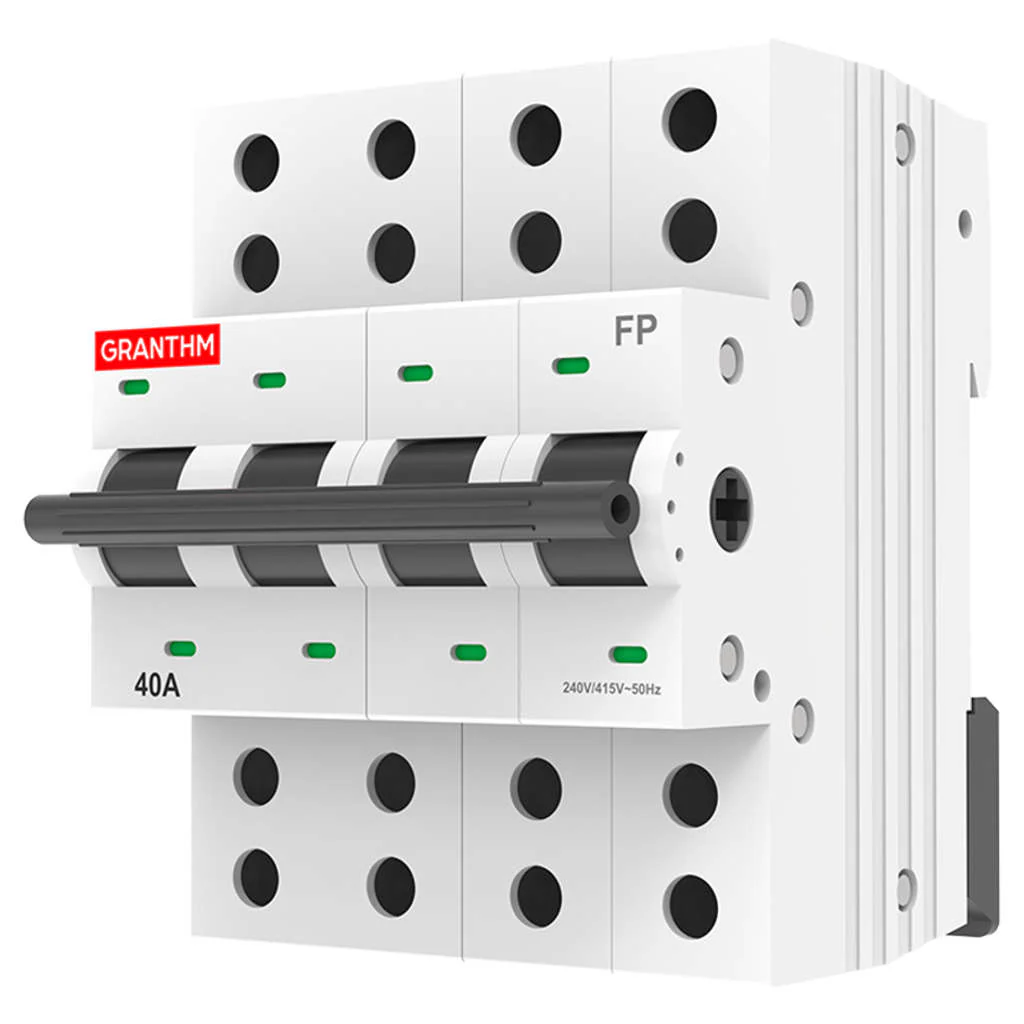 Granthm Connect Series Four Pole MCB Changeover Switch 63 Amps GMC 6010.1