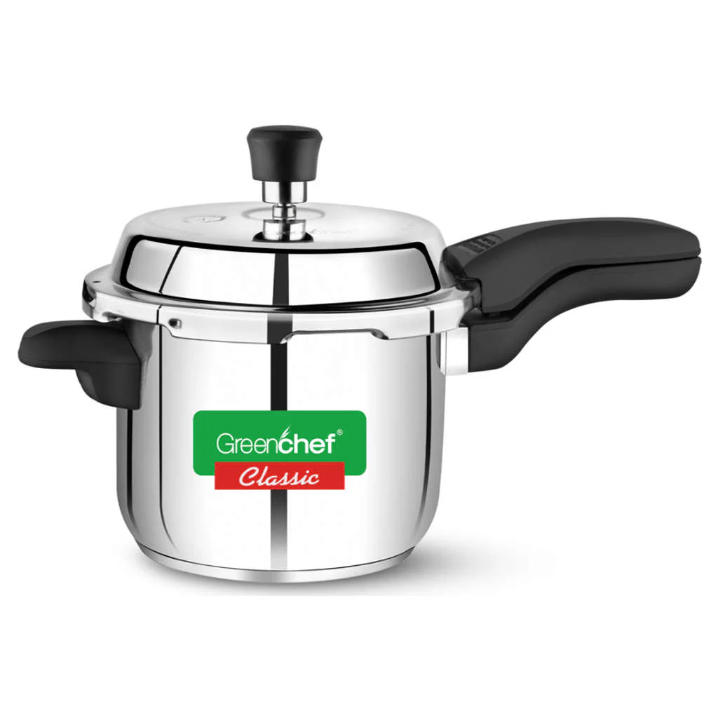 Greenchef Classic Outer Lid Stainless Steel Pressure Cooker 3 Litre