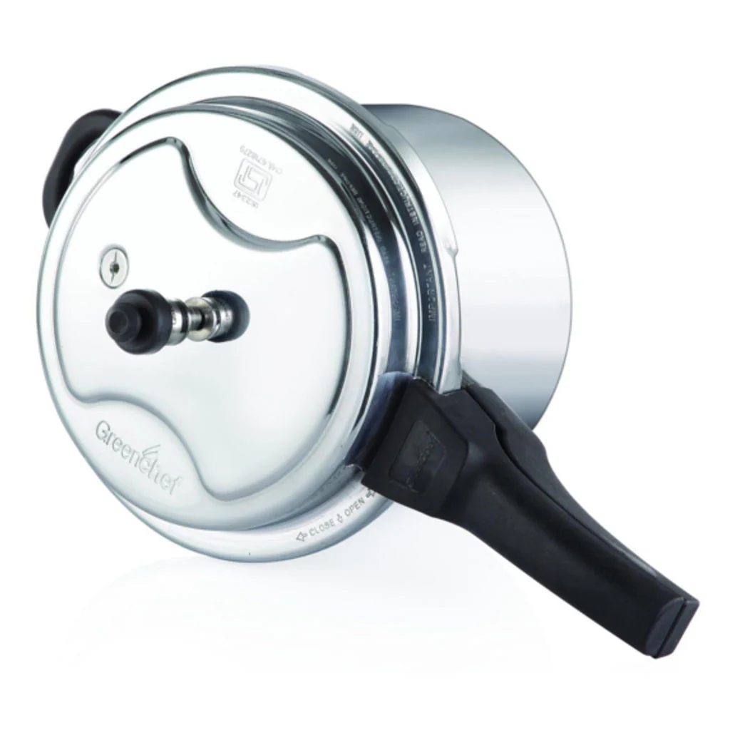Greenchef Namo Outer Lid Aluminium Pressure Cooker 3 Litre - Image 2