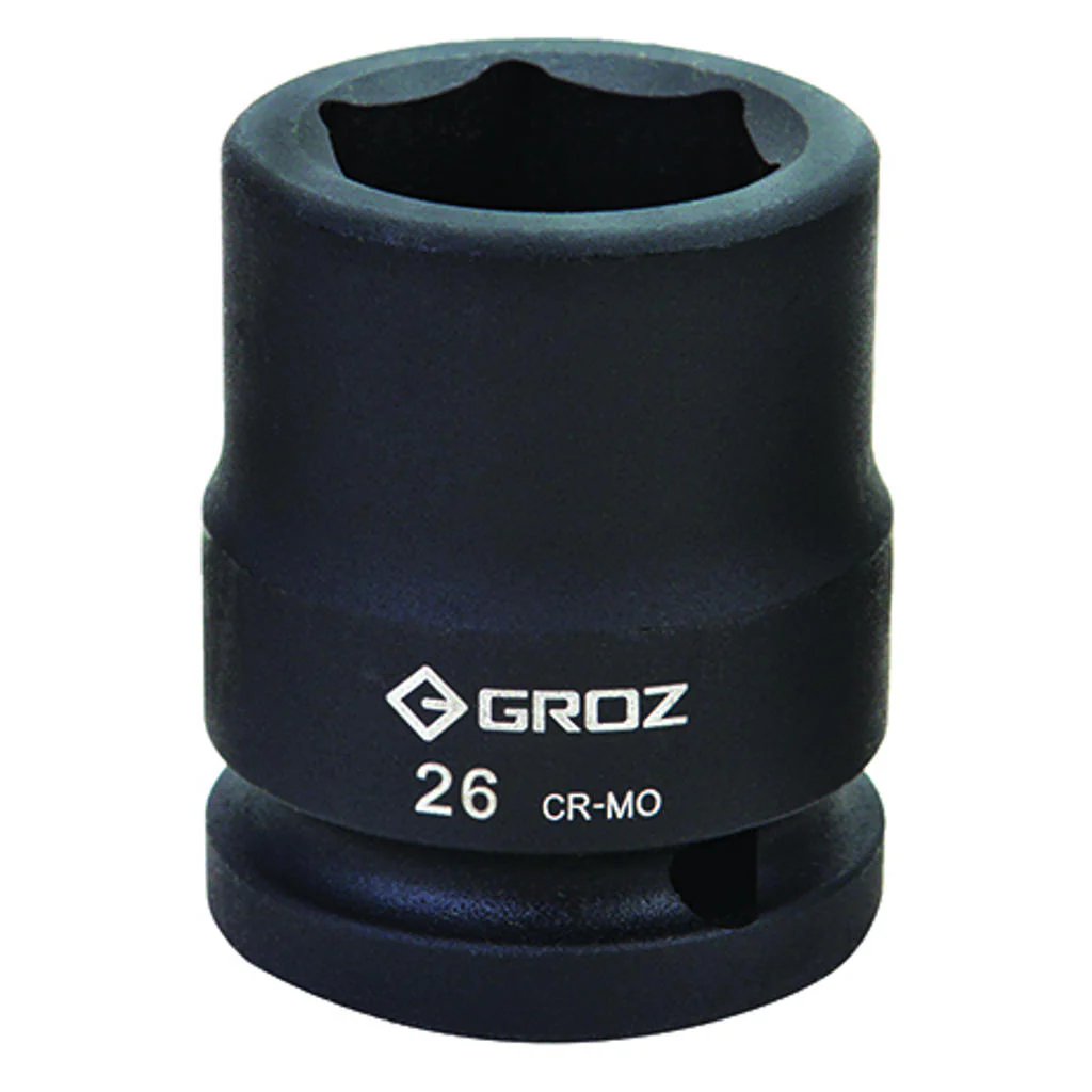 Groz 3/4 Inch Drive Deep Hex Impact Sockets