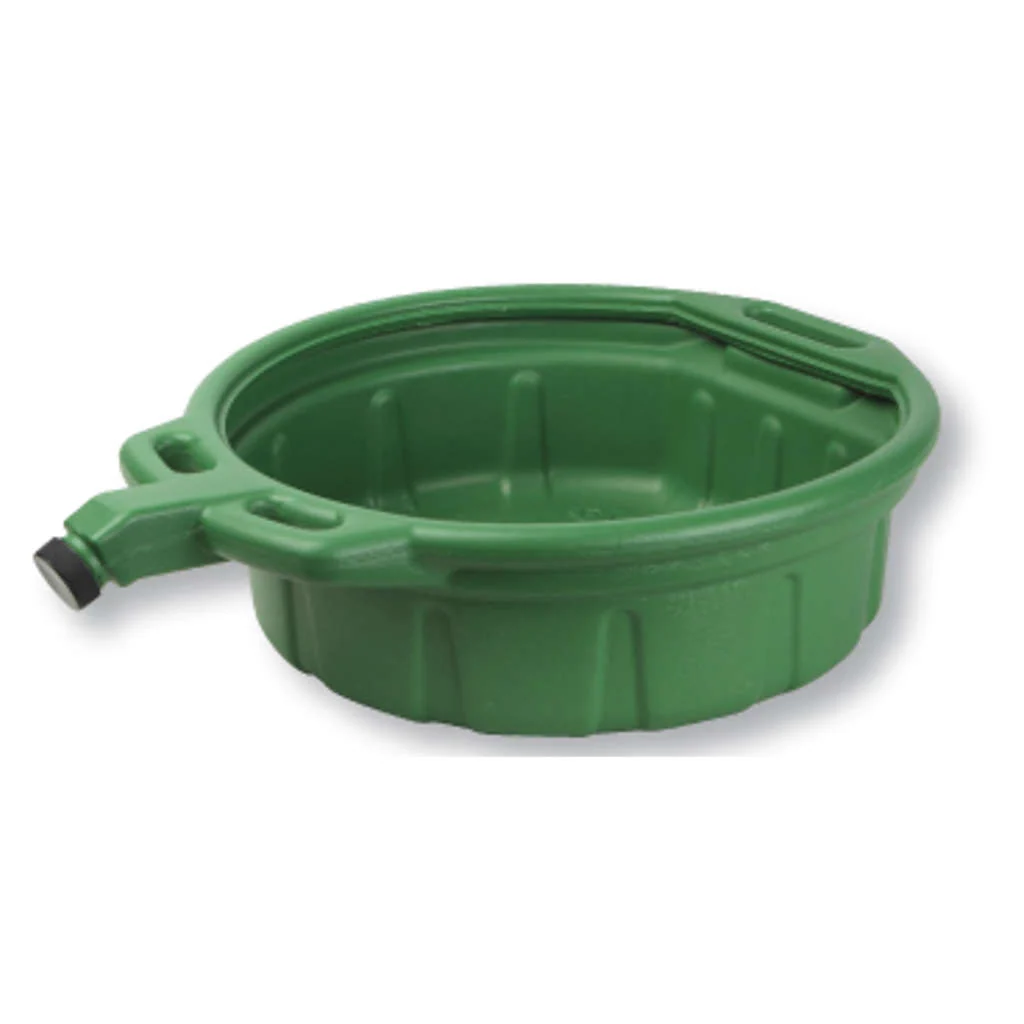Groz Polyethylene Antifreeze Drain Pan 16 Litre Green ODP/16/GN