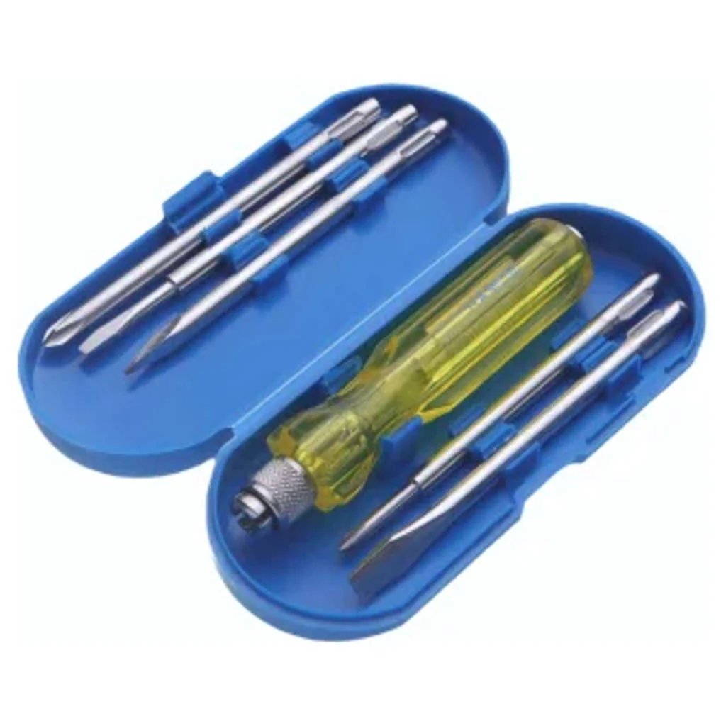 Hamco Reversible Two In One Screw Driver Kit Set Of 8 Pcs