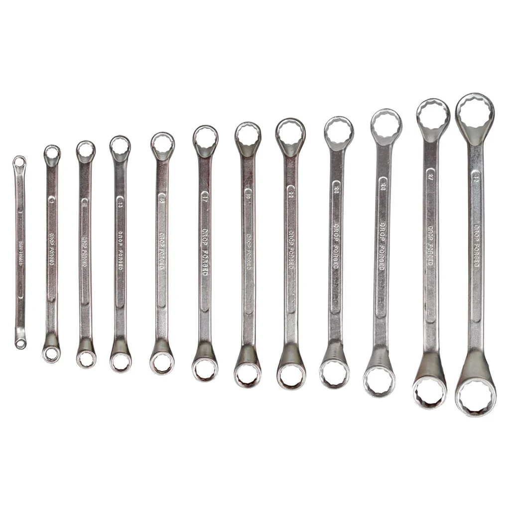 Hamco Shallow Offset Ring Spanner Set 12 Pcs - Image 2
