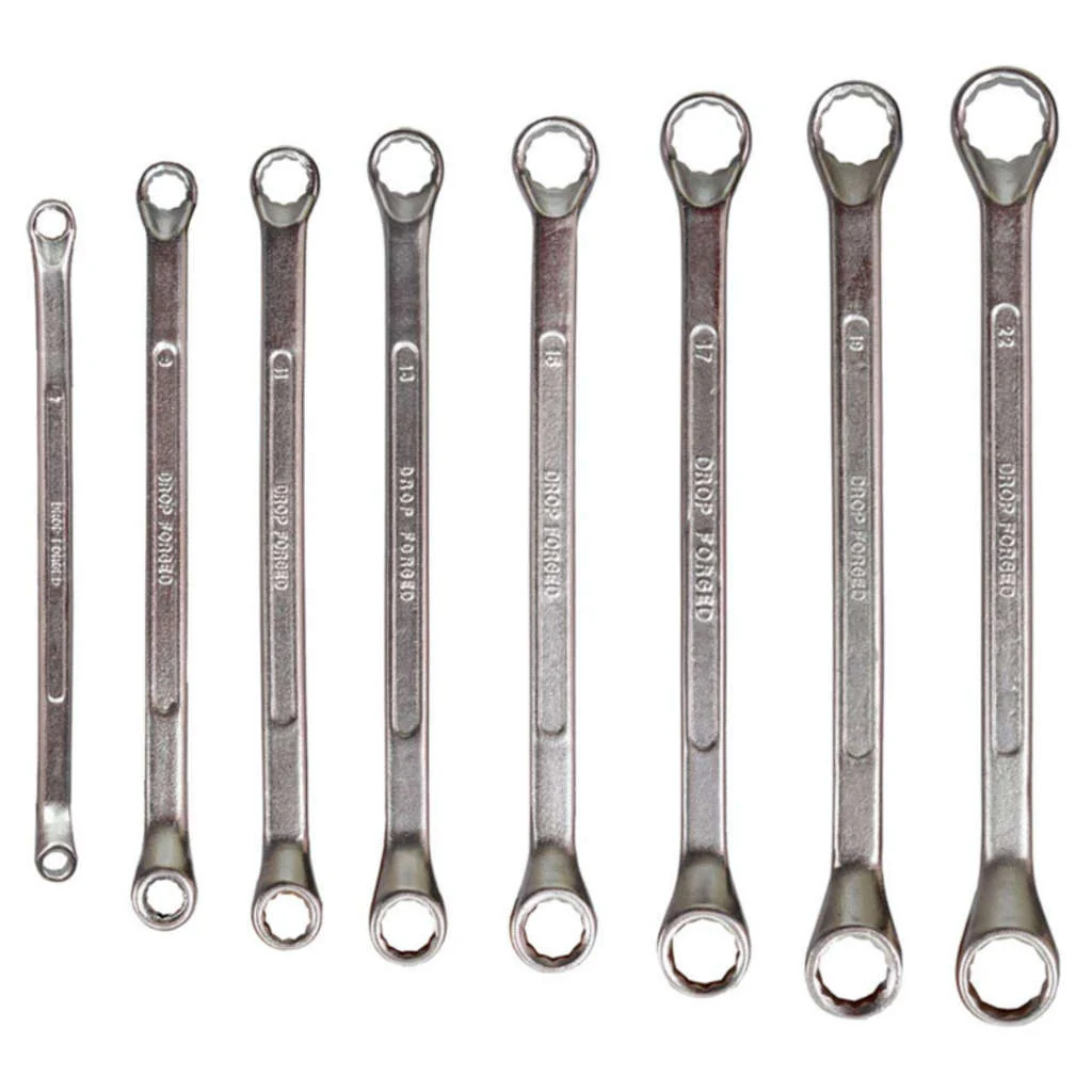Hamco Shallow Offset Ring Spanner Set 8 Pcs - Image 2