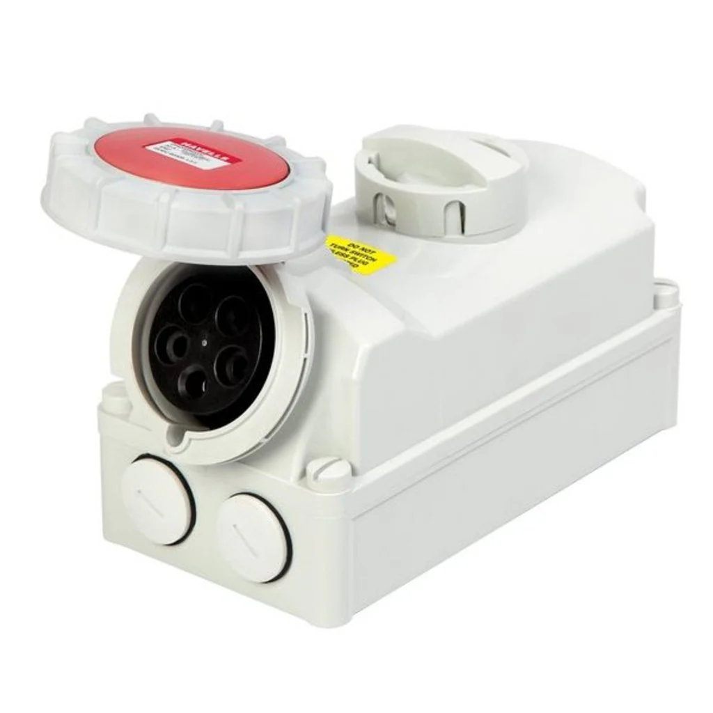 Havells 32A Industrial Interlocking Socket DHQWB65032