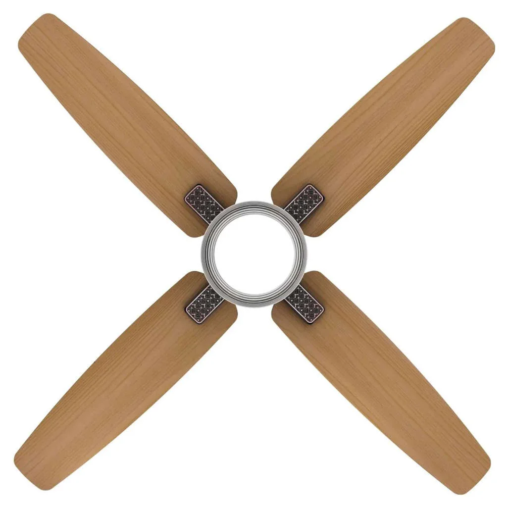 Havells Albus UL BLDC Under Light Ceiling Fan 1320 mm Smoke Brown Wood - Image 2