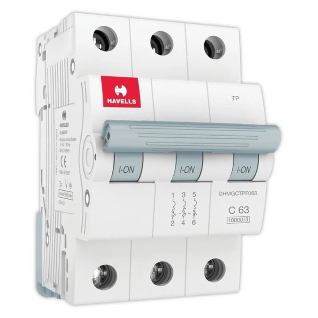 Havells C Curve MCB Triple Pole 40A-63A