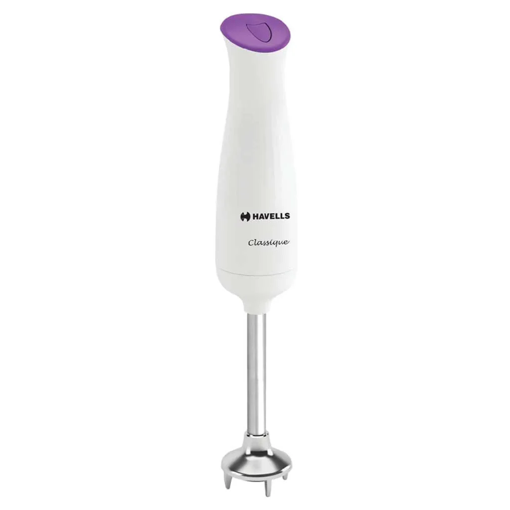 Havells Classique Hand Blender 300W White Purple GHFHBEBV030