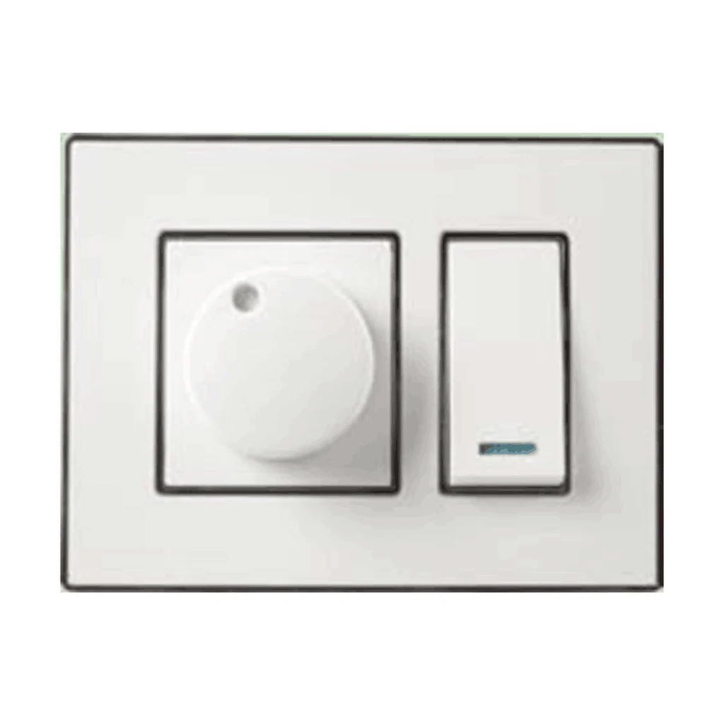 Havells Crabtree Murano Modular Plates – Pearl White - Image 2