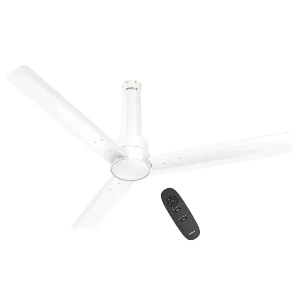 Havells Elio BLDC Ceiling Fan With Remote 900 mm Elegant White