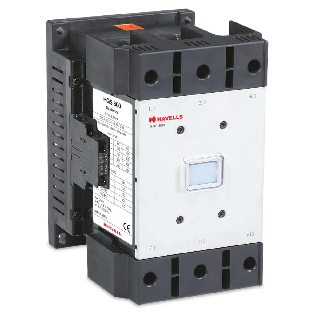 Havells HGS 500 Power Magnetic Contactors With DC Coil 3 Pole Frame7