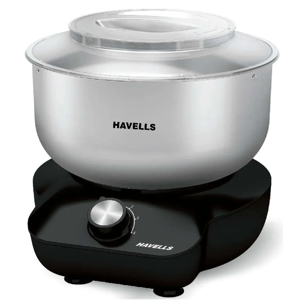 Havells Hygiene Grande Atta Maker 350W 5 Litre Black GHCAFDWK040