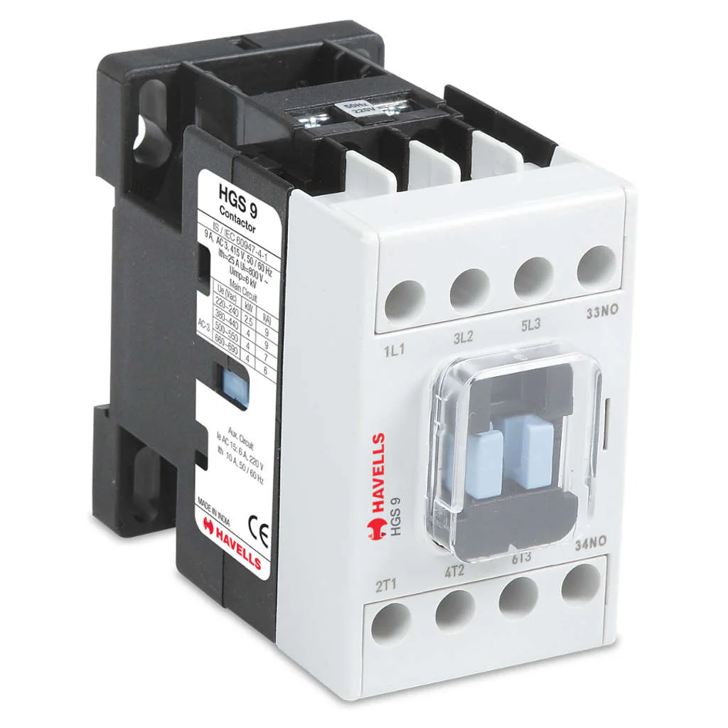 Havells Power Magnetic Contactors With AC Coil 4 Pole 60A 2NO+2NC Frame2