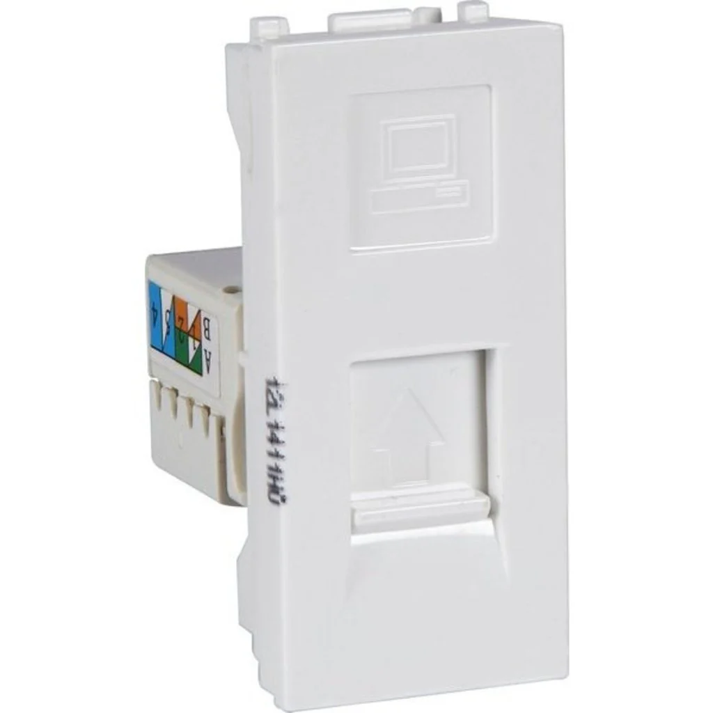 Havells Reo RJ-45 With Shutter AHBKRWW451