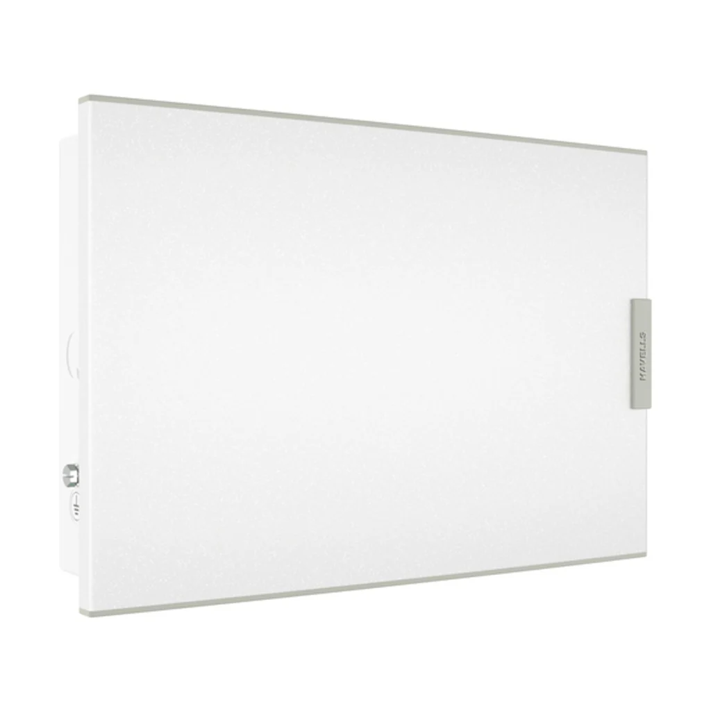 Havells SPN Metalica Distribution Board - Sparkling White SPN
