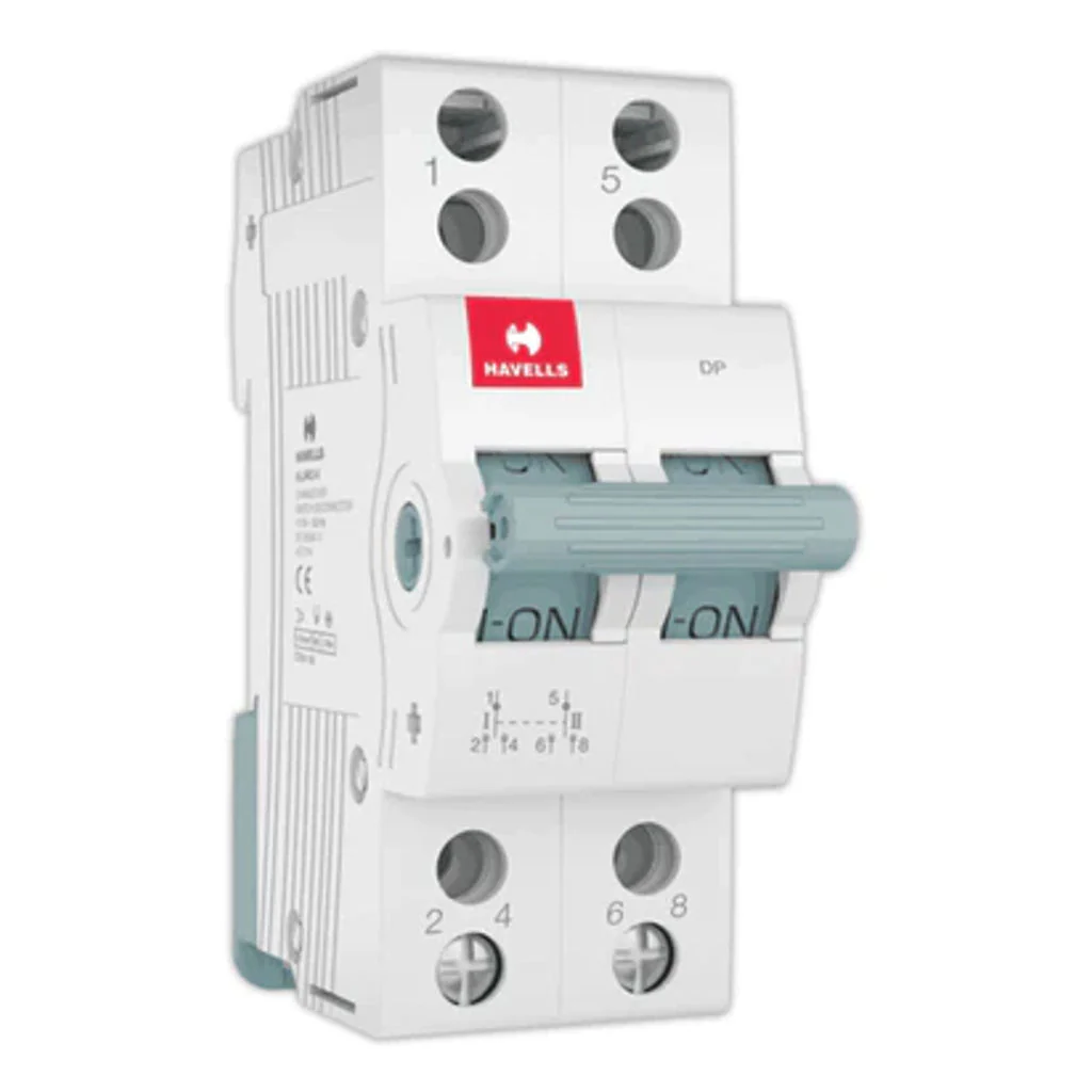 Havells Two Way Centre Off Change over Switch DP