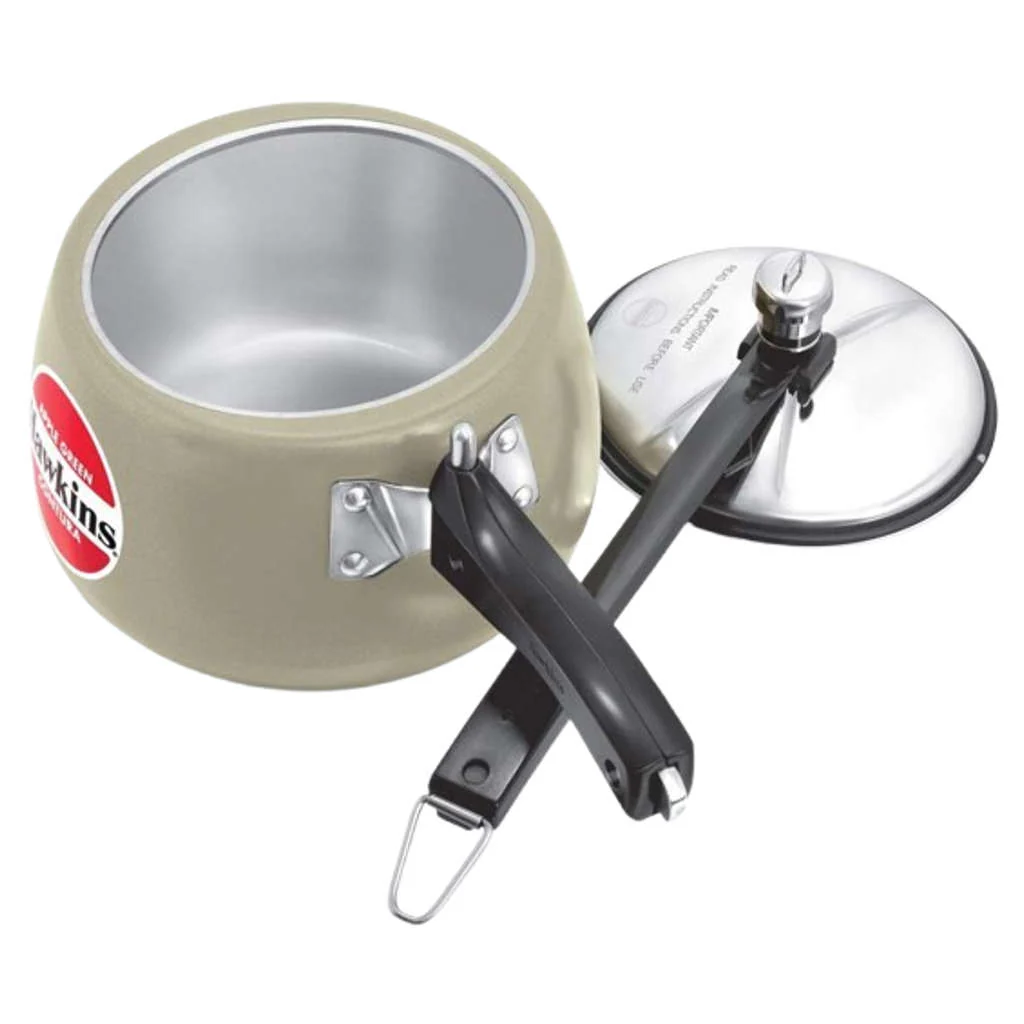 Hawkins Ceramic Coated Contura Pressure Cooker 3 Litre Apple Green CAG 30 - Image 2