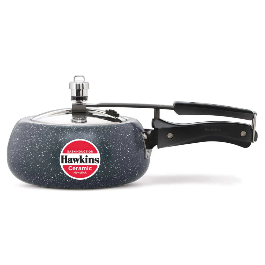 Hawkins Ceramic Nonstick Pressure Cooker 2 Litre ICC 20