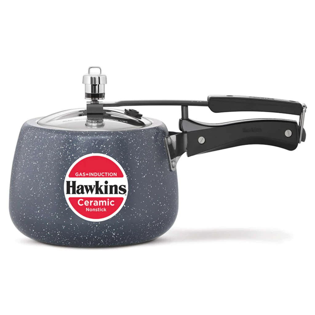 Hawkins Ceramic Nonstick Pressure Cooker 3 Litre ICC 30
