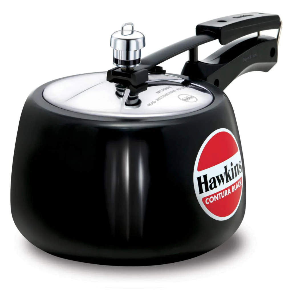 Hawkins Contura Black Pressure Cooker 3 Litre CB 30