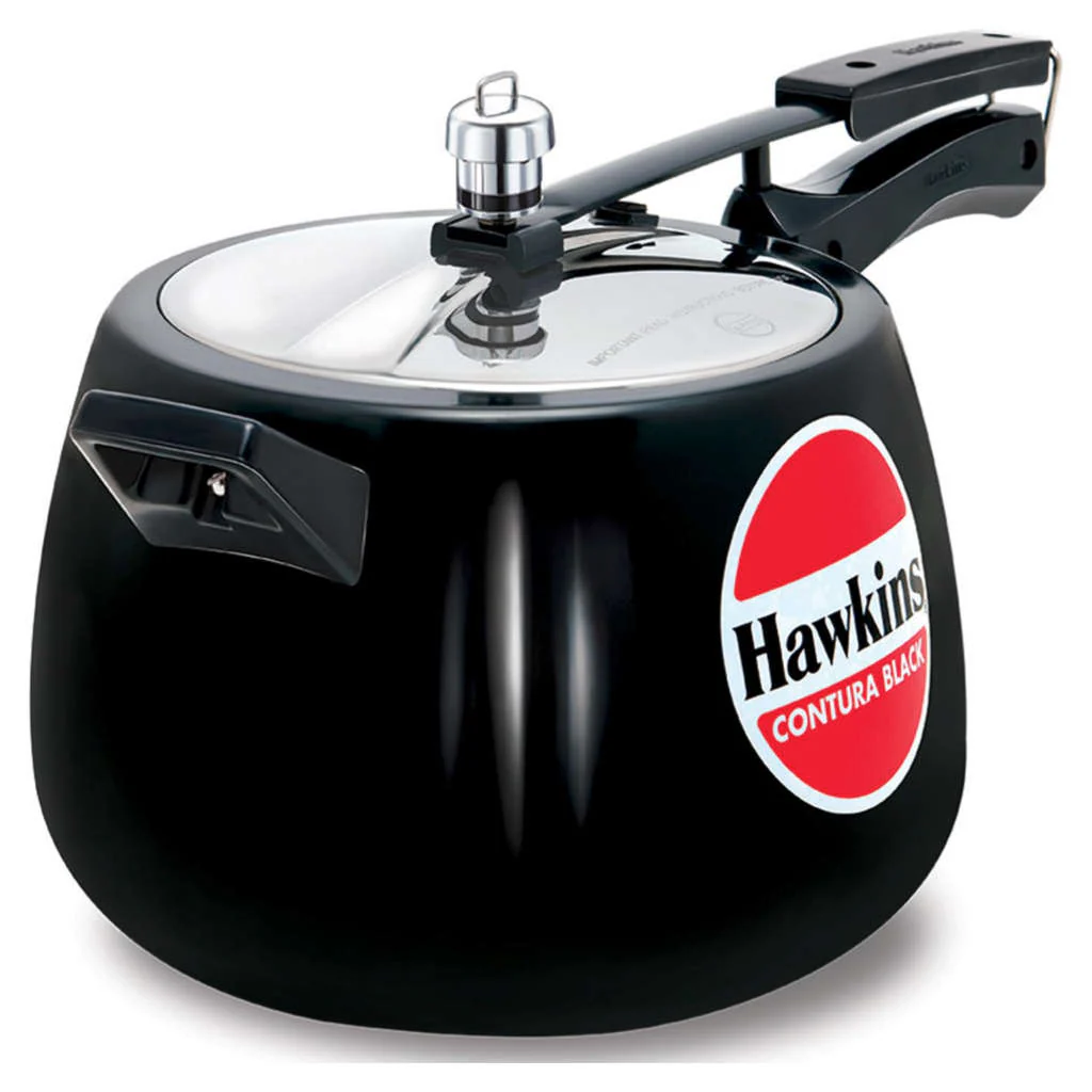 Hawkins Contura Black Pressure Cooker 6.5 Litre CB 65