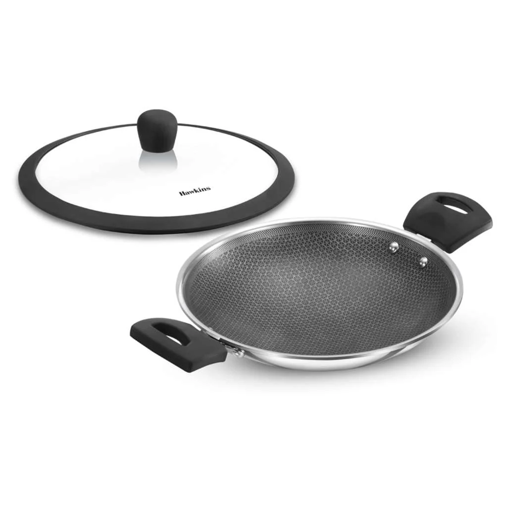 Hawkins Tri-Ply Stainless Steel Shielded Nonstick Appachatty NSA 125G