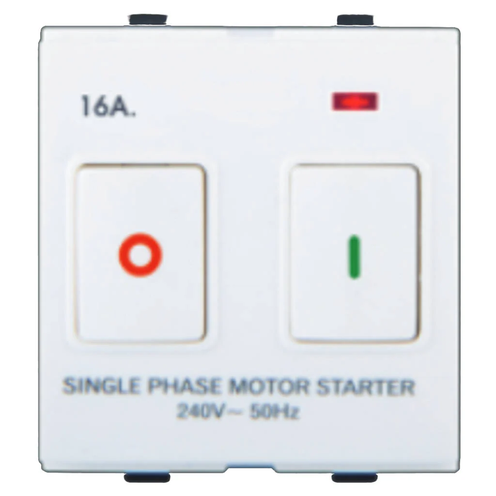 Hello Evaan Modular Motor Starter 2M 16A White 1344