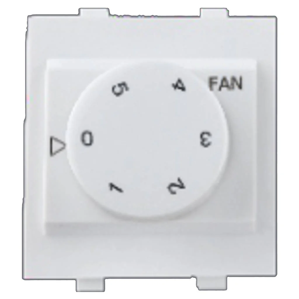 Hello Express Modular Fan Regulator 5 Step 2M White 1504
