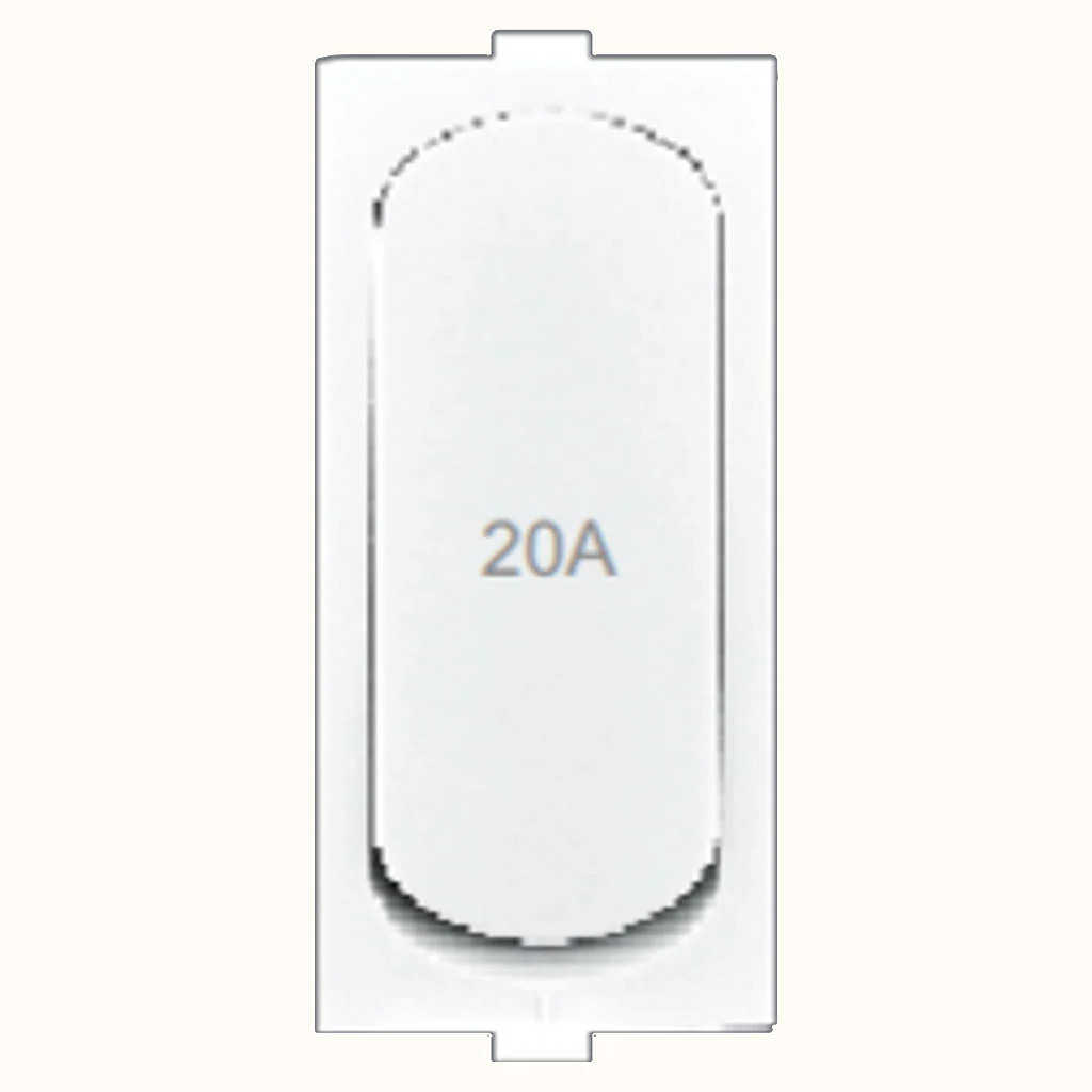 Hello Jelly Premium Switch 1Way 1M 20A White 1464