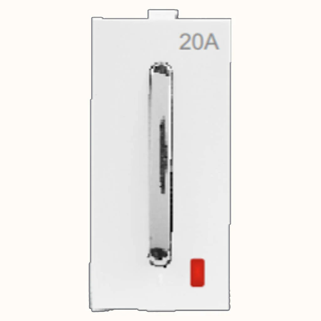 Hello Silvo Premium Switch With Indicator 1Way 1M 20A White 1456