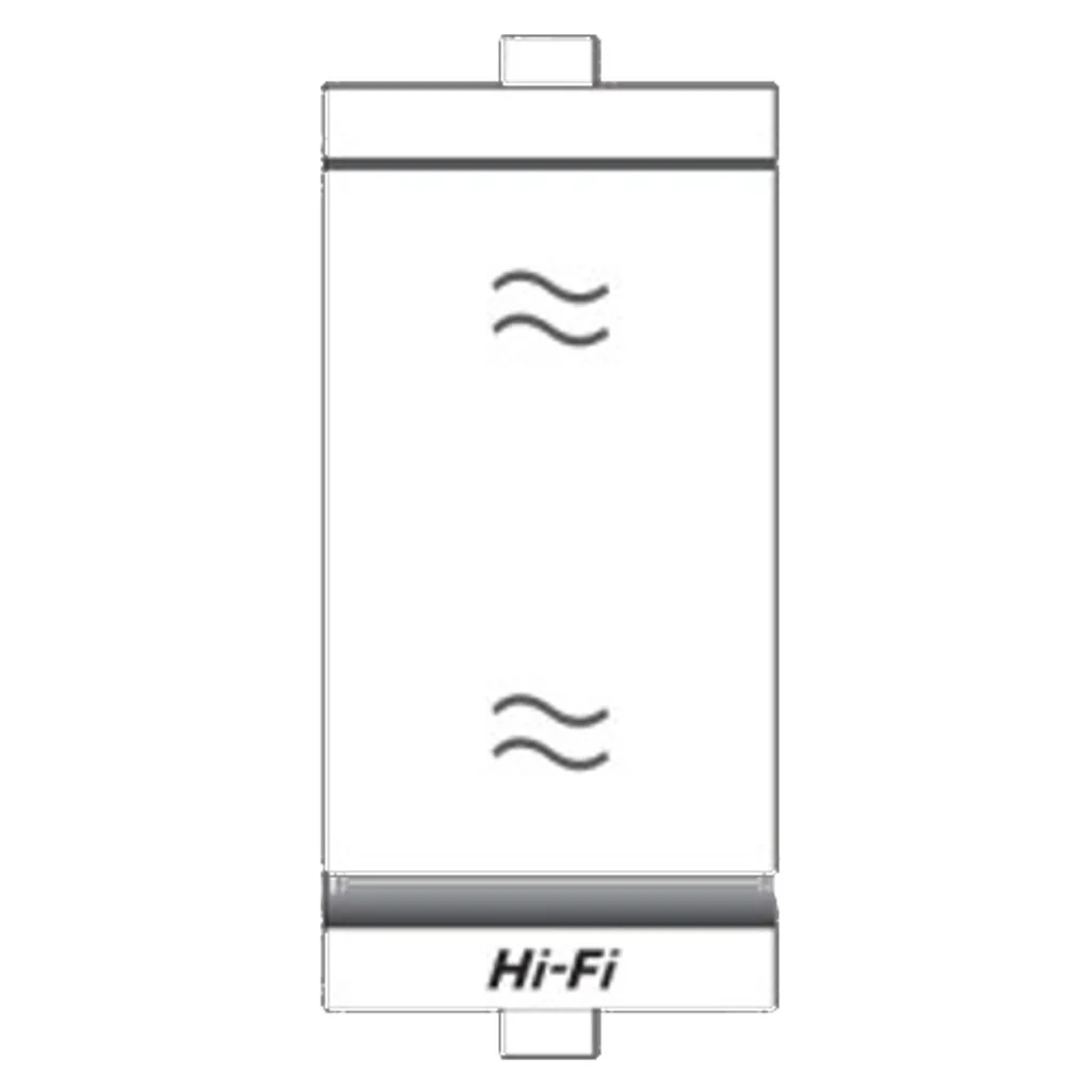 Hi-Fi Dingo 10AX 2 Way Switch With Spark Shield White 71002