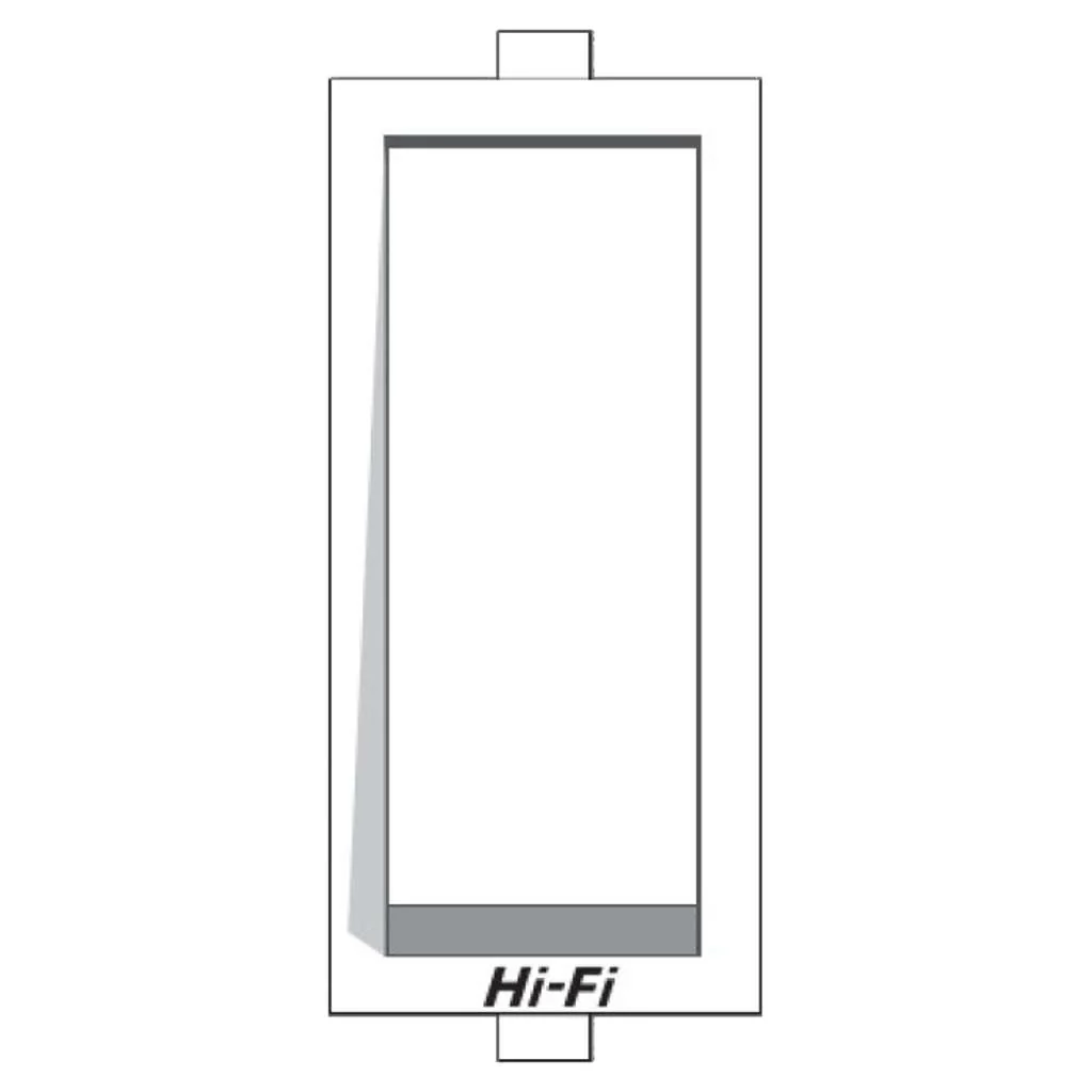 Hi-Fi E-Class 10AX 1 Way Switch With Spark Shield White 3061