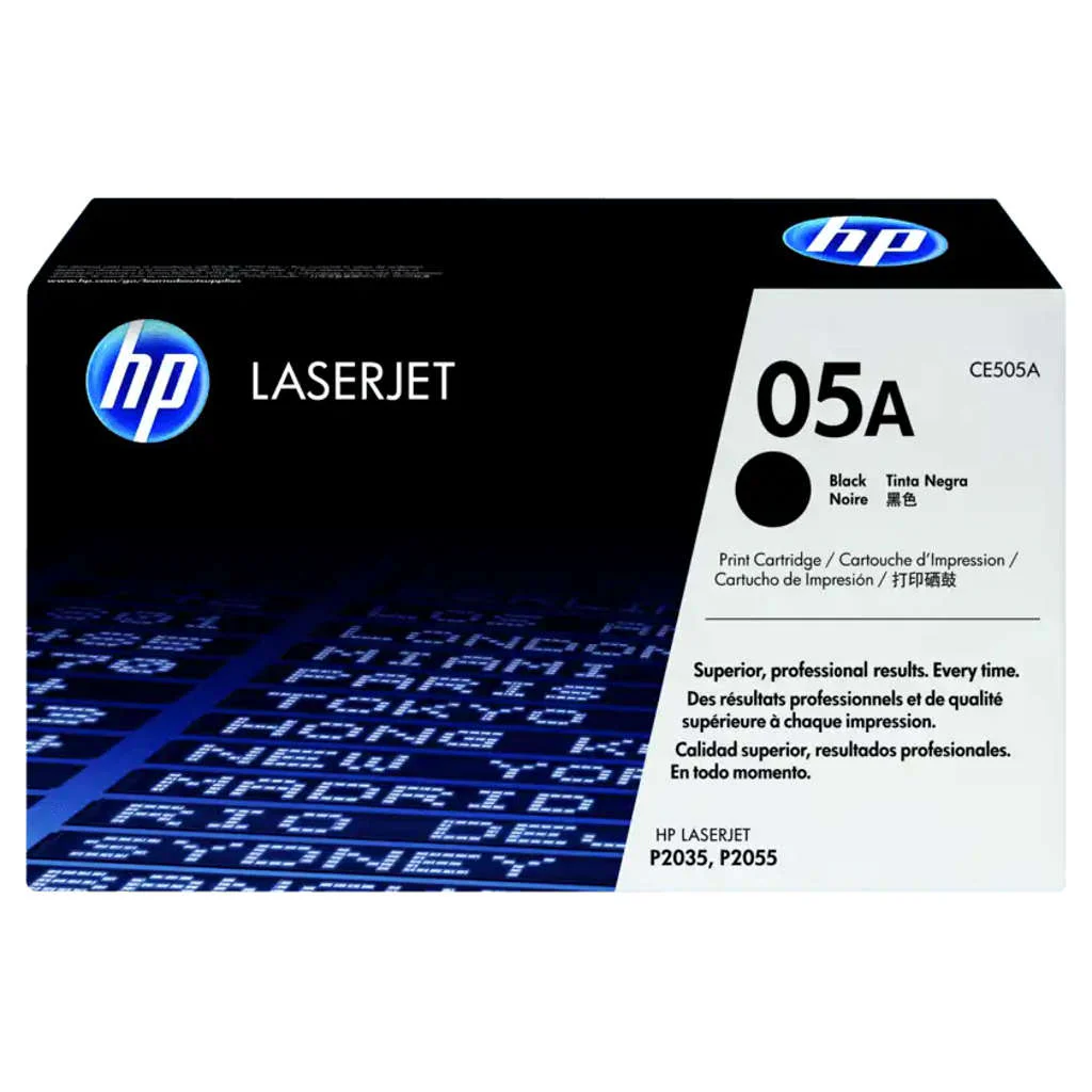 HP 05A Black Original LaserJet Toner Cartridge