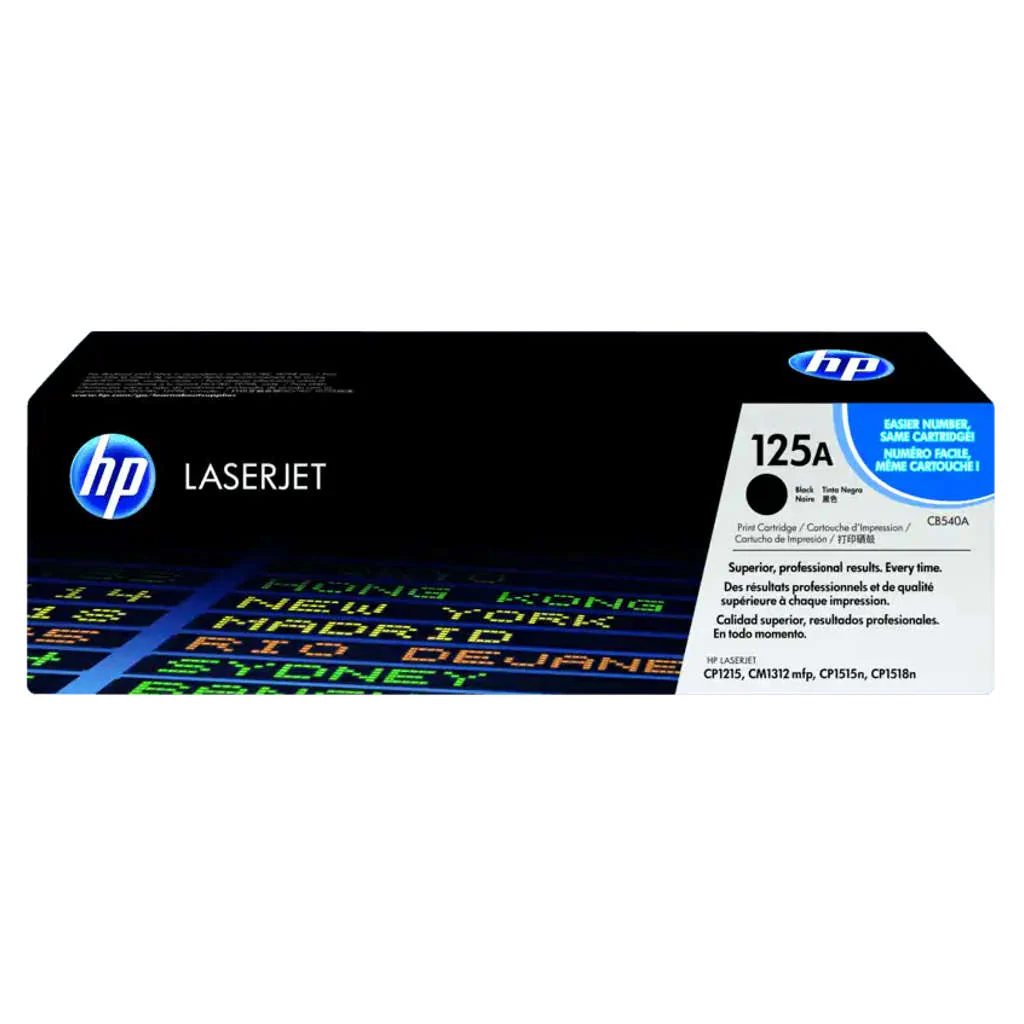 HP 125A Black Original LaserJet Toner Cartridge