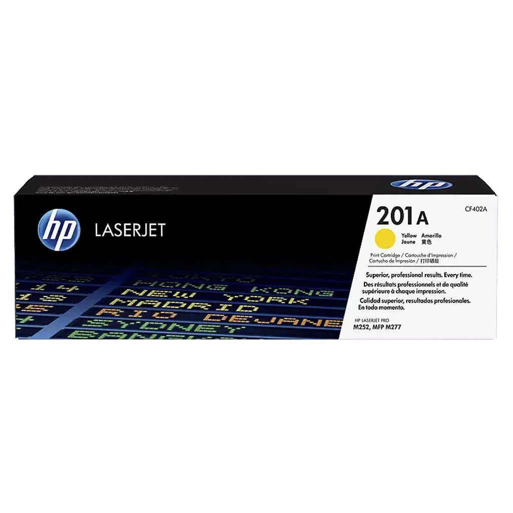 HP 201A Yellow Original LaserJet Toner Cartridge