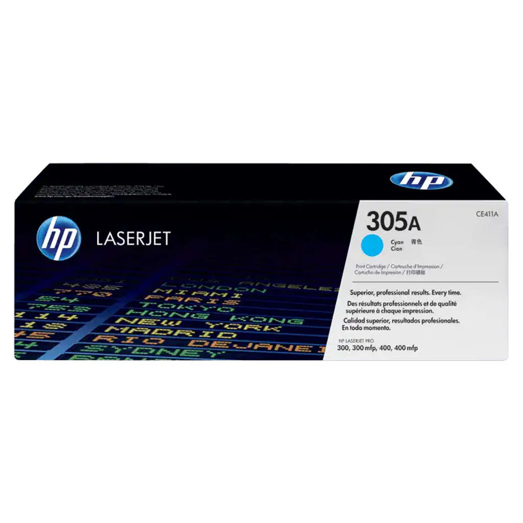 HP 305A Cyan Original LaserJet Toner Cartridge
