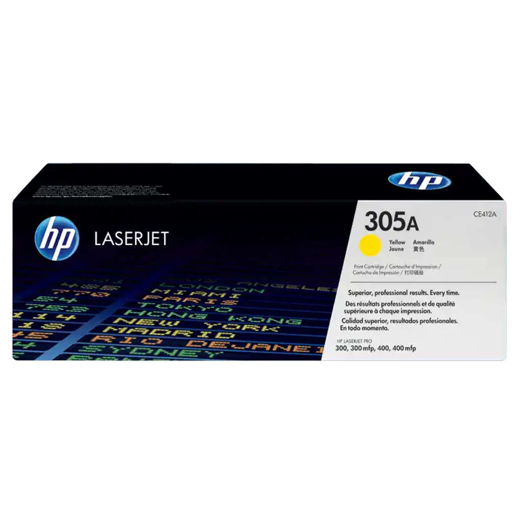 HP 305A Yellow Original LaserJet Toner Cartridge