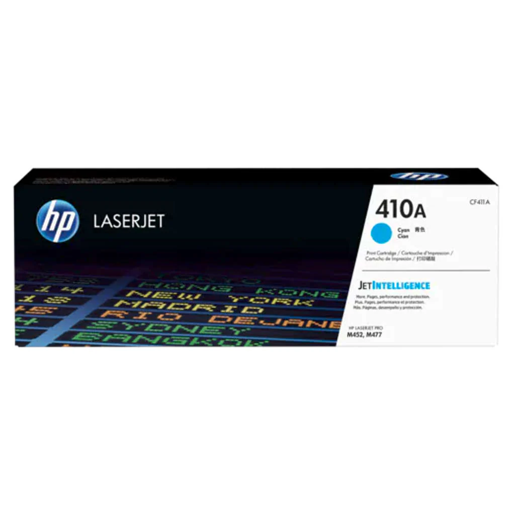 HP 410A Cyan Original LaserJet Toner Cartridge