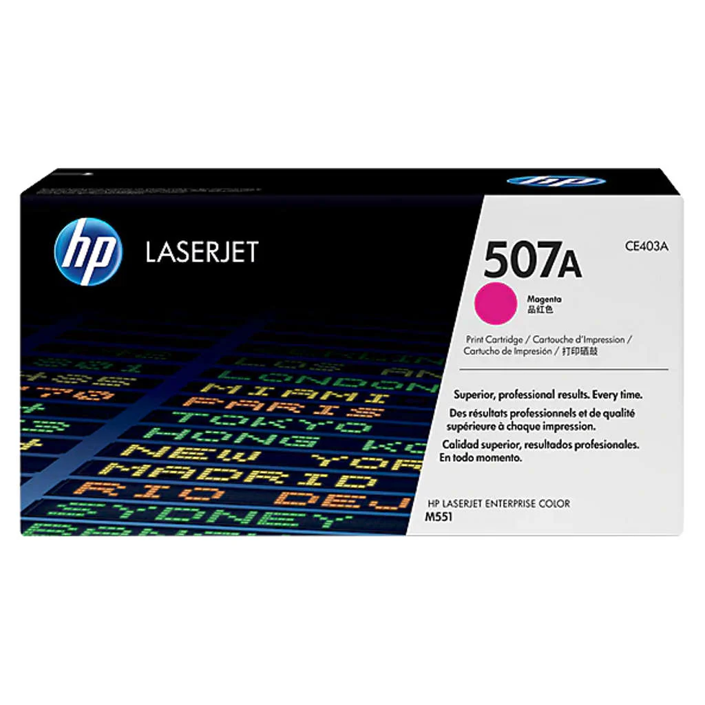 HP 507A Magenta Original LaserJet Toner Cartridge