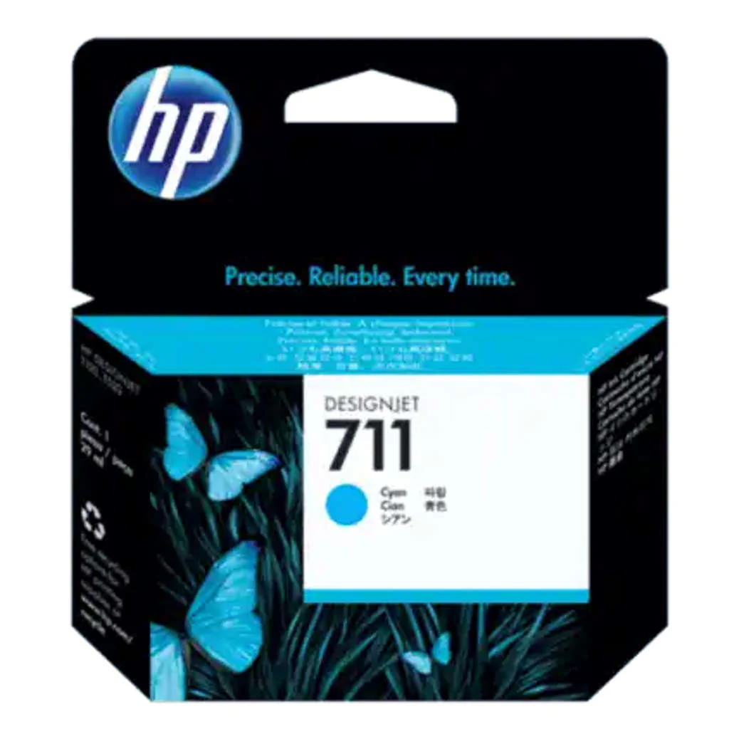 HP 711 29ml Cyan DesignJet Ink Cartridge