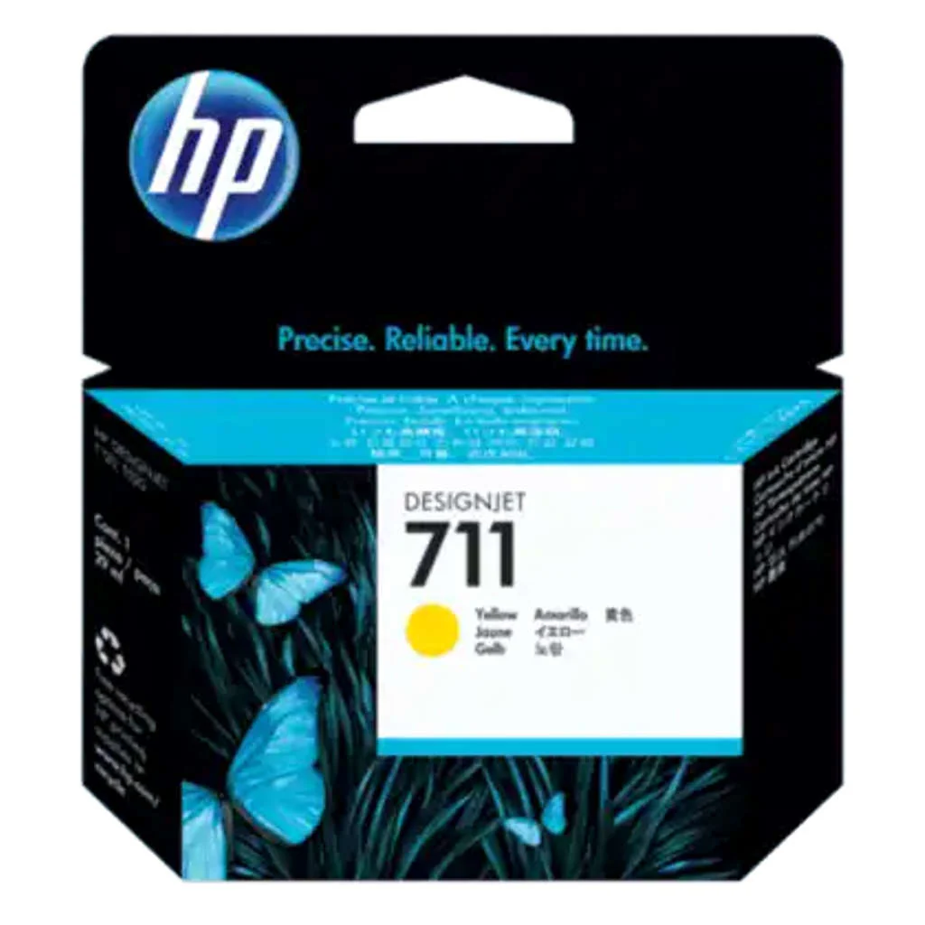 HP 711 29ml Yellow DesignJet Ink Cartridge