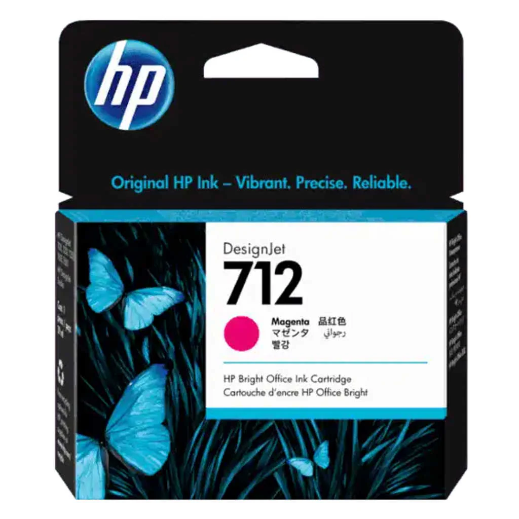 HP 712 29ml Magenta DesignJet Ink Cartridge