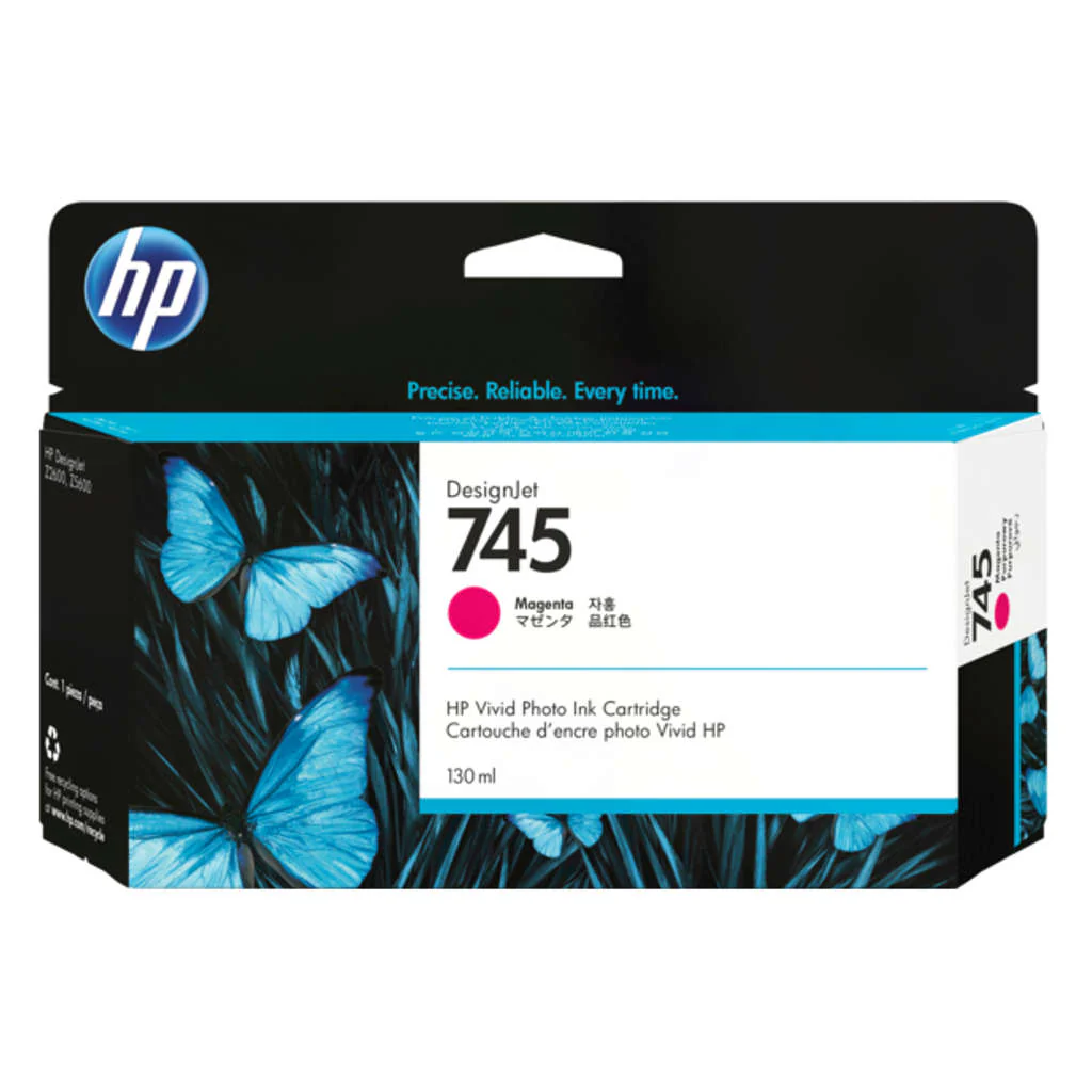 HP 745 130ml Magenta DesignJet Ink Cartridge